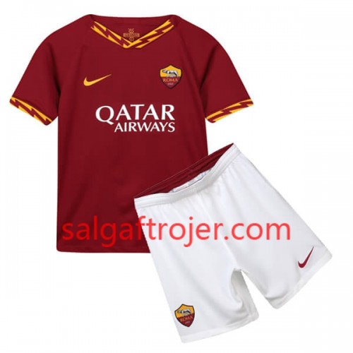 AS Roma Fodboldtrøjer Børn Hjemmebanesæt 2019/20 Kort ærmer AS Roma Fodboldtrøjer Børn Hjemmebanesæt 2019/20 Kort ærmer